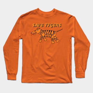 Save Tigers Long Sleeve T-Shirt